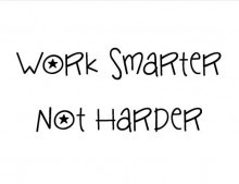 work smarter not harder-web