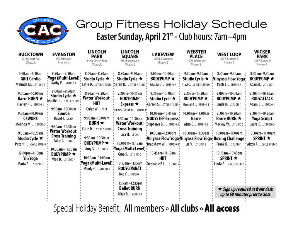 CAC_Easter 2019_classes