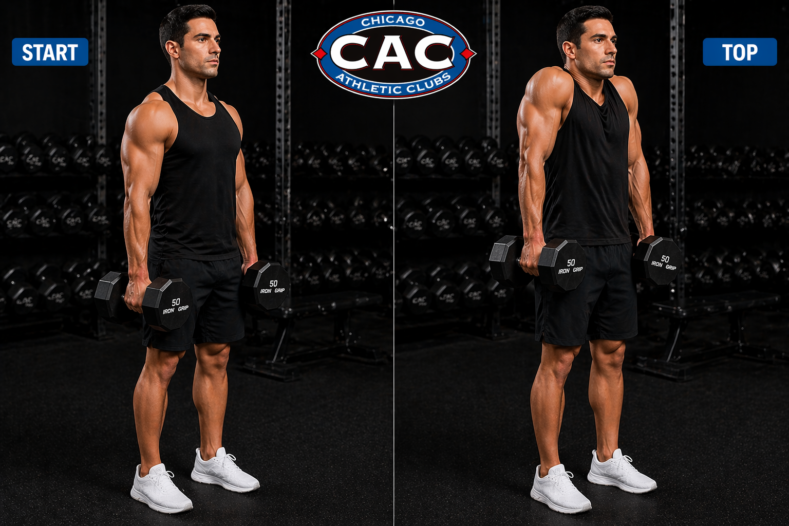 Dumbbell Shrugs (Upper Back Isolation Exercise)