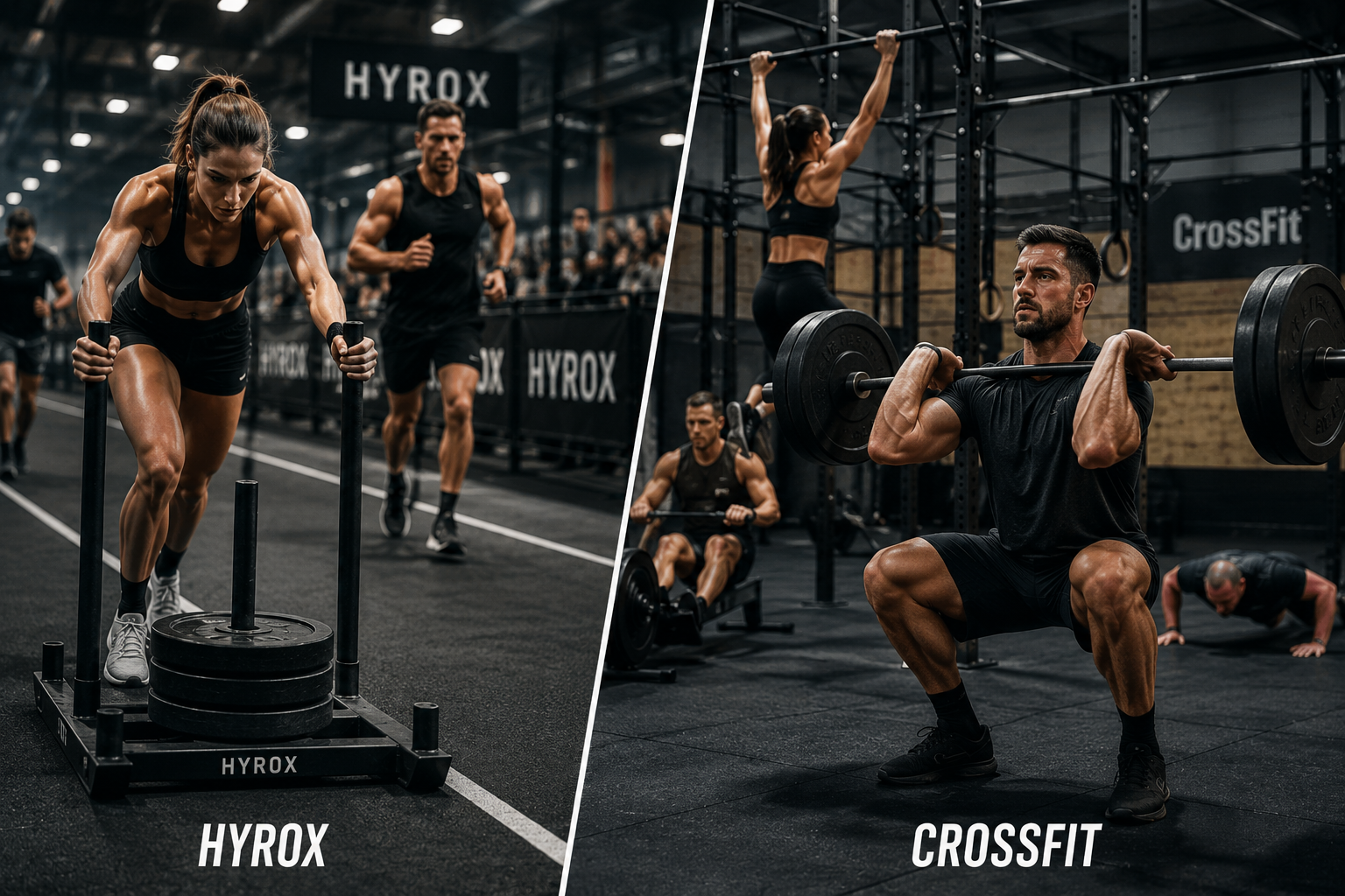 Hyrox vs crossfit
