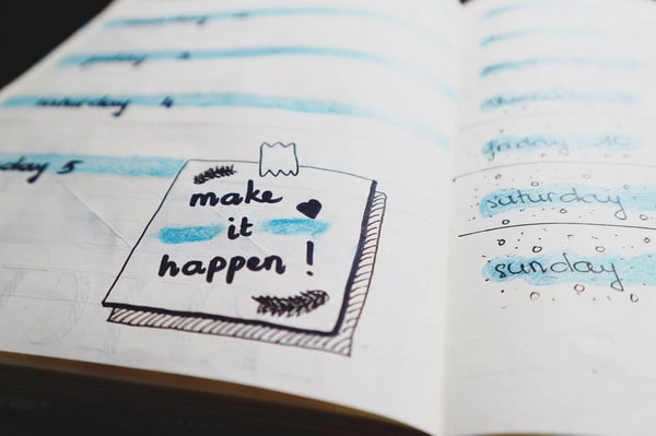 Make it happen notebook