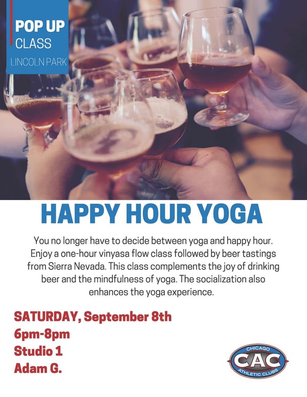POP UP HAPPY HOUR YOGA LPAC