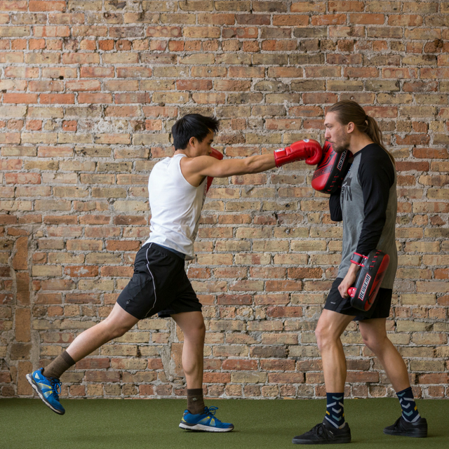 Muay Thai moves: Superman Punch