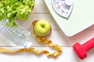 Weight loss nutrition scale