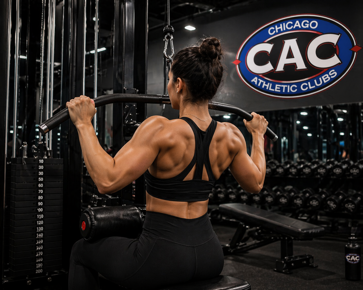 back workout at CAC
