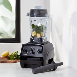 vitamix blender on counter