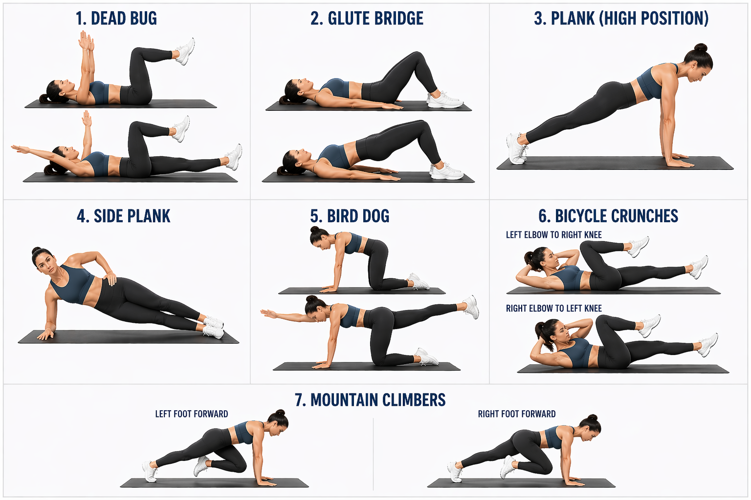 weekly core workout