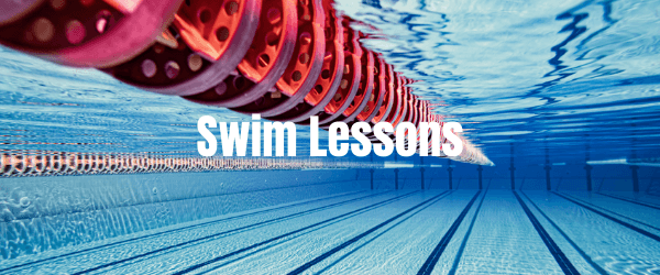 CAC swimming lessons, under the water olympic pool